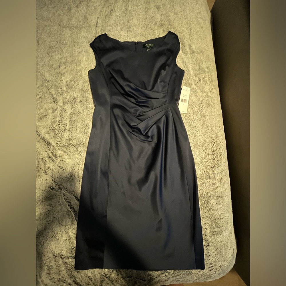Ralph Lauren navy blue dress